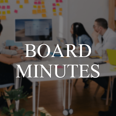 Board Minutes March 20, 2023